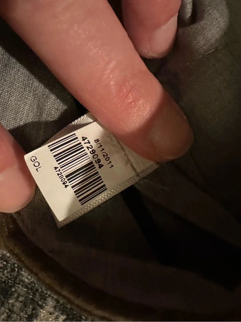 Banana Republic Olive Brown Corduroy Trousers